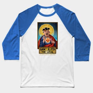 Saint Sloth Baseball T-Shirt